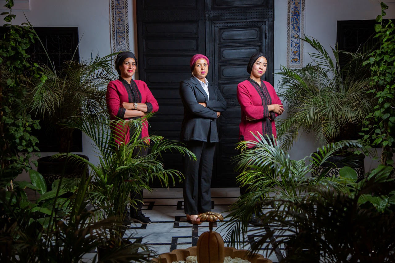 Equipe du Riad Ta'achchaqa riad marrakech