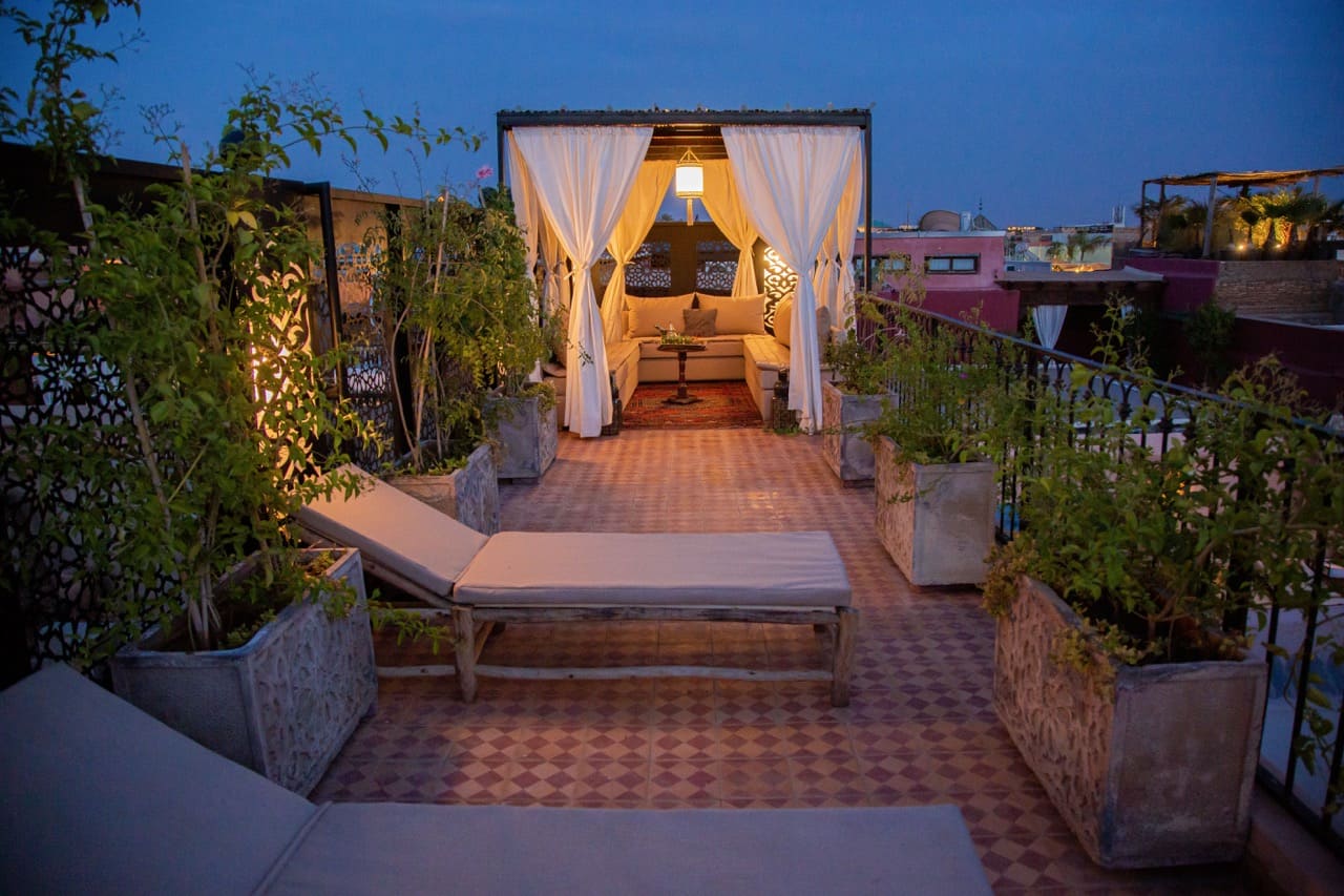 Terrasse panoramique Riad Ta'achchaqa